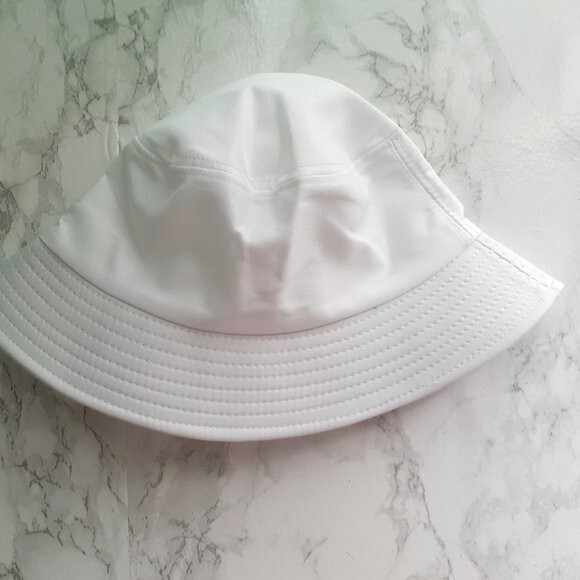 Lot of 2 Women's Solid Pink & White Bucket Packable Bucket Hat One Size NWOT - Picture 8 of 11